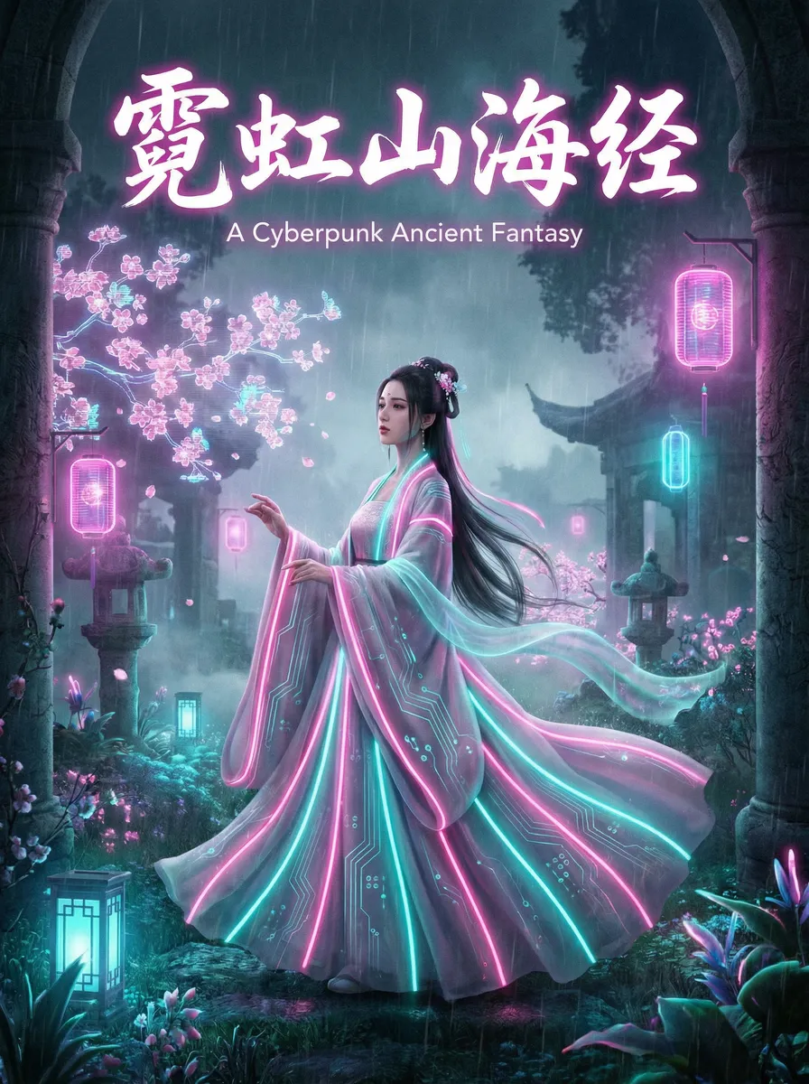 三姧3在线观看 古风奇缘短剧 - 霓虹山海经海报